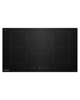 Ceramic Glass cooktop 37 In. KitchenAid KCIT736SBL