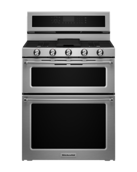 30 In. Gas Range KitchenAid KFDD500ESS