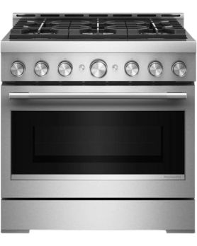 36 In. Gas Range KitchenAid KFGS936SSS