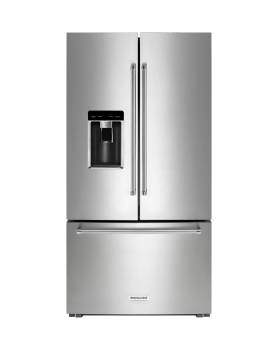35.81 In. 23.8 cu. ft. KitchenAid Refrigerator KRFC704FPS