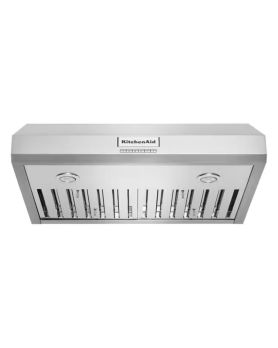 30 In. Standard Hood  585 Cubic feet per minute KitchenAid KVUC600KSS