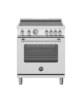 Cuisinière électrique, 30 po, 4 éléments, four électrique, acier inoxydable, Bertazzoni MAS304CEMXV  Inox 4 bruleurs     Capacité 4.7 pieds cubes   largeur 30 pouces