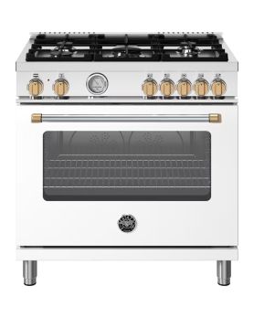 36 In. Gas Range Bertazzoni MAS365DFMBG
