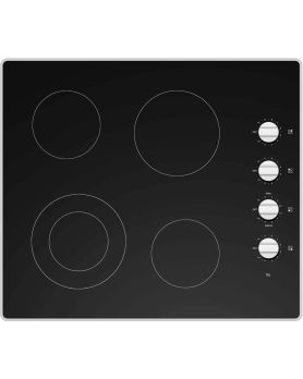 Ceramic Glass cooktop 25 In. Moffat MCP2024DXBB