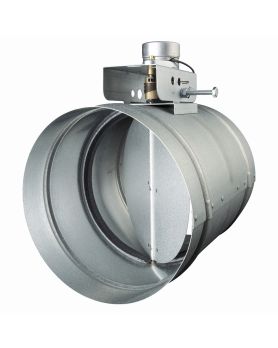 Best Make-up air damper MD6TU Stainless 10 in.