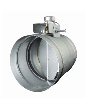 Best Make-up air damper MD8S Stainless 6 in.