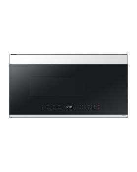 Micro-onde à hotte intégrée 1500 W 2.1 pi. cu. Samsung ME21DB650012AC  Blanc Capacité 2.1 pied cubic  puissance 1500 watt  Hotte sous cabinet