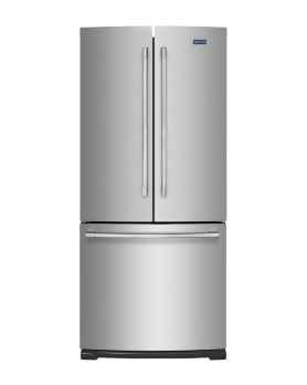Refrigérateur Maytag MFB2055FRZ Inox Congélateur en bas / tiroir largeur 30 pouces Capacité 19.68 pieds cubes présenté par les Spécialistes de l'électroménager