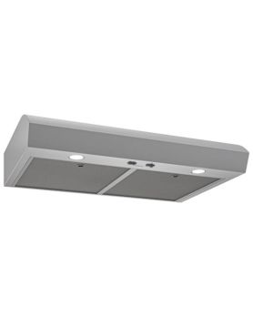 Hotte Sous armoires 30 Po. 350 Pieds cubes par minute Broan MTR1303SS Inox Installation Encastrable  350 pieds cubes par minute