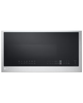 Micro-onde 1050 W 2 pi. cu. LG MVEL2033F  Inox Capacité 2 pied cubic  puissance 1050 watt  Hotte sous cabinet