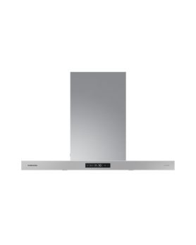 Hotte Cheminée 36 Po. 390 Pieds cubes par minute Samsung NK36CB700WCGAA Gris Installation Montage mural  390 pieds cubes par minute