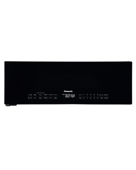 Micro-onde à hotte intégrée 1000 W 1.2 pi. cu. Panasonic NNSG65NB  Noir Capacité 1.2 pied cubic  puissance 1000 watt  Hotte sous cabinet