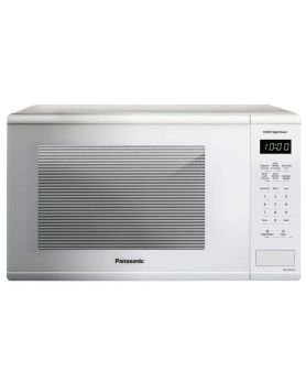 Micro-ondes 20 po, 1100 W, 1.3 pi.cu., blanc, Panasonic NNSG676WC  Blanc Capacité 1.3 pied cubic  puissance 1100 watt  Encastrable