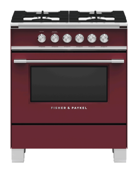 30 in. Fisher and Paykel Range in Red OR30SCG4R1  Red      Width 30 inches