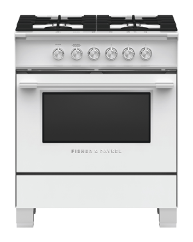 30 in. Fisher and Paykel Range in White OR30SCG4W1  White      Width 30 inches