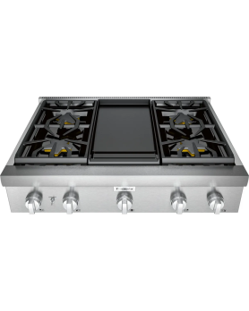 Gas cooktop 36 In. Thermador PCG364WD