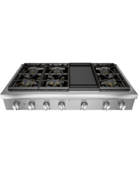 Gas cooktop 48 In. Thermador PCG486WD