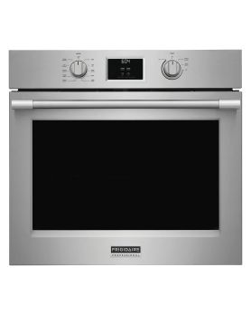 Wall oven  Frigidaire Professional PCWS3080AF Stainless   Capacity  5.3 cubic feet  2,500 Watts Watts  Built-in Width 30 inches