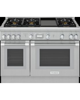 Cuisinière 48 Po. Plaque chauffante Thermador PRD486WDHC