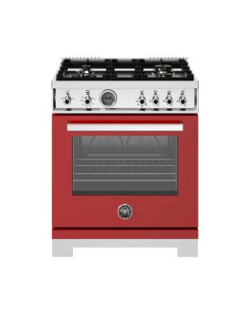 30 In. Gas Range Bertazzoni PRO304BFGMROT
