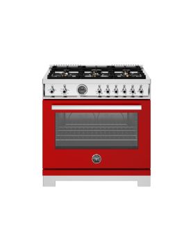 36 In. Gas Range Bertazzoni PRO366BCFGMROT