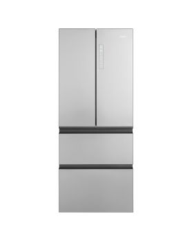 Refrigérateur Haier QJS15HYRFS Inox Portes françaises largeur 28 pouces Capacité 14.5 pieds cubes
