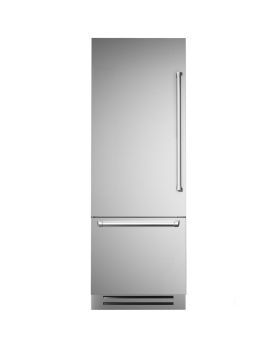29.62 In. 15.5 cu. ft. Bertazzoni Refrigerator REF30BMBIXLT