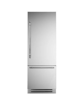 29.62 In. 15.5 cu. ft. Bertazzoni Refrigerator REF30BMBIXRT