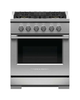 30 In. Gas Range Fisher & Paykel RGV3-304-N