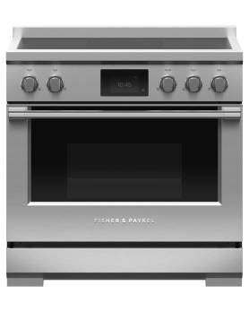 36 in. Fisher and Paykel Range 4.8 cu.ft with 5 elements in Stainless RIV3-365  Stainless  5 Burners     Capacity 4.8 cubic feet   Width 36 inches