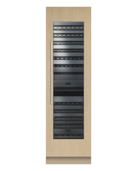 Built-in Wine Cellar 24 in., Fisher and Paykel RS2484VR2K1    width 24 inches showcased by Corbeil