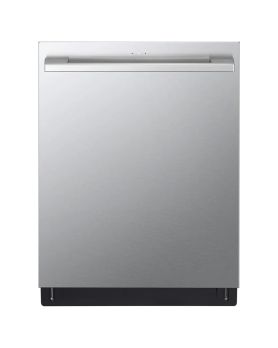 Built-in dishwasher 40 db 24 in. LG LDTS5552S in stainless steel width 24 inches  40 Decibels  10 cycles  Freestanding