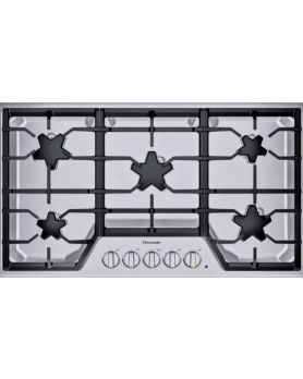 Gas cooktop 37 In. Thermador SGSX365TS
