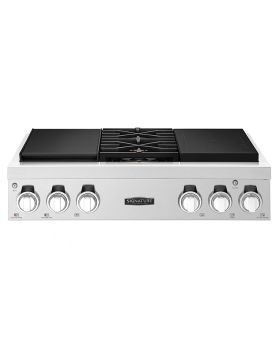 Gas cooktop 36 In. Signature Kitchen Suite (SKS) SKSRT360SIS