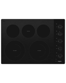 Plaque de cuisson Whirlpool WCE77US0HB Vitrocéramique  5 éléments  presenté par Corbeil