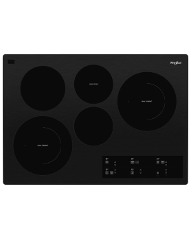 Plaque de cuisson Whirlpool WCE97US0KB 5 éléments  presenté par Corbeil