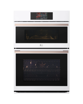 Four combiné 30 Po. Blanc LG WCES6428N