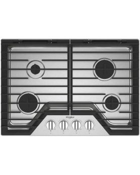 Plaque de cuisson Whirlpool WCGK5030PS Gaz  4 éléments  presenté par Corbeil
