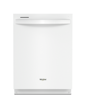Lave-vaisselle Encastrable 24 po. Whirlpool WDT740SALW Blanc Decibels 50   5 cycles Encastrable   largeur 24 pouces