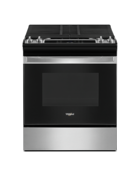 Cuisinière de 30 po. Whirlpool en Inox WEG515S0LS  Inox      largeur 30 pouces
