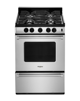 24 In. Gas Range Whirlpool WFG500M4HS