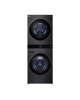 Laundry center Dryer, 5.8 cu.ft. Washer, 7.8 cu.ft. Black Steel LG WKHC252HBA