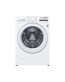 LG Washer WM3400CW   Capacity  5.2 cubic feet  8 cycles   Stackable   Stainless Steel tub