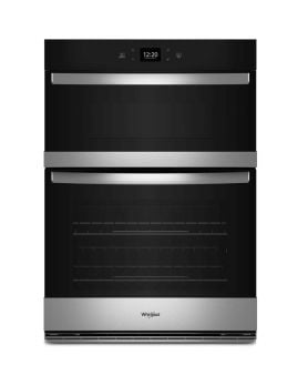 Four combiné 27 Po. Inox Whirlpool WOEC5027LZ