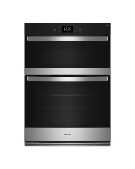 Fours combinés Whirlpool WOEC7030PZ en Inox  Encastrable largeur 30