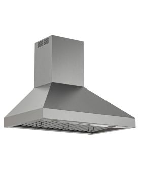36 In. Chimney Hood  800 Cubic feet per minute Best WPP13612SS