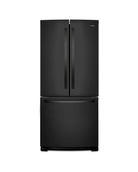 Refrigerator Whirlpool WRF560SMHB Black  Capacity 19.68 cubic feet French Door   width 30 inches
