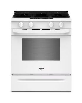 30 In. Gas Range Whirlpool WSGS3330TW