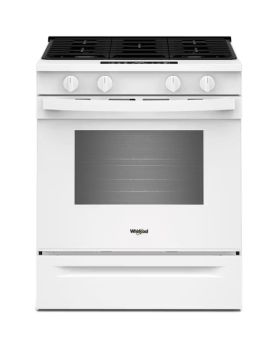 Cuisinière 30 Po. Gaz Whirlpool WSGS4530TW