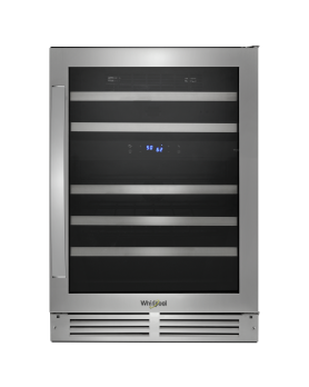 23.81 In. 46 bottles Whirlpool Cellar WUW55X24HS